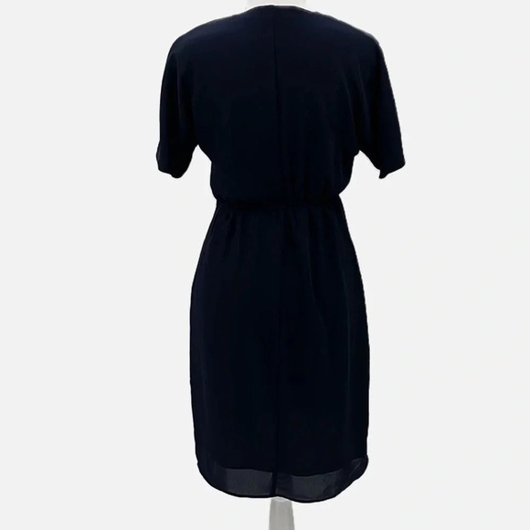 Aritzia Babaton Wallace True Wrap Dress in Navy - Size XS - Picture 4 of 7